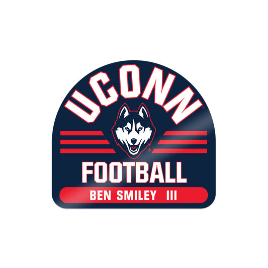 UConn - NCAA Football : Ben Smiley III - Sticker-0
