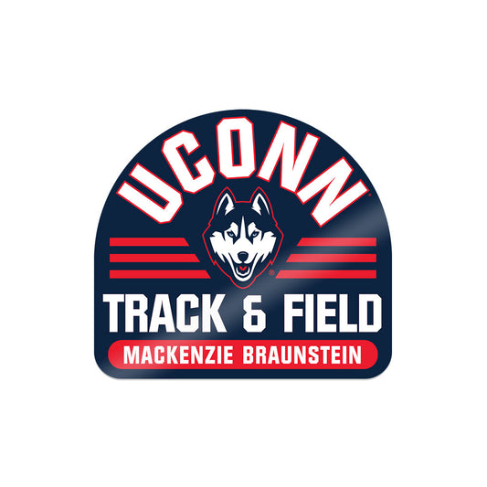 UConn - NCAA Women's Track & Field : Mackenzie Braunstein - Sticker-0
