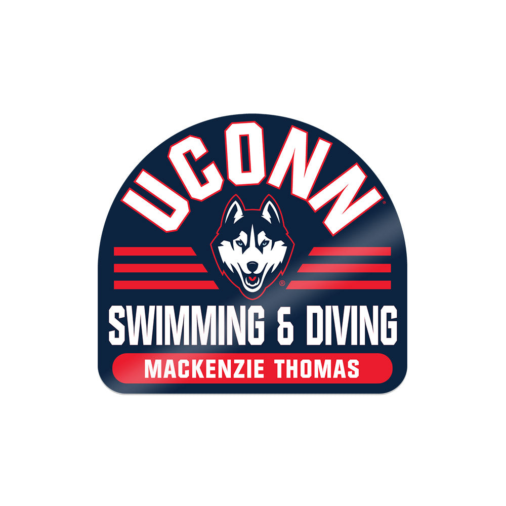 UConn - NCAA Women's Swimming & Diving : MacKenzie Thomas - Sticker-0