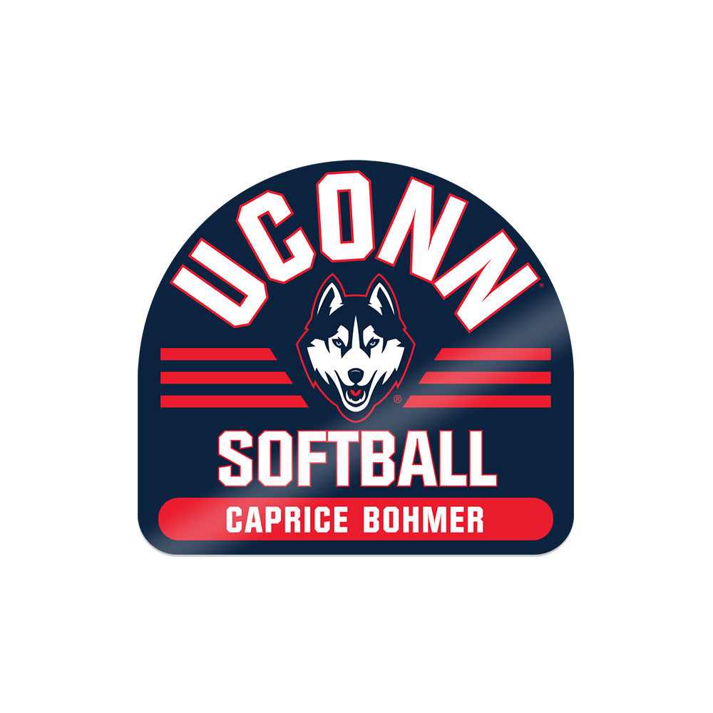 UConn - NCAA Softball : Caprice Bohmer - Sticker-0