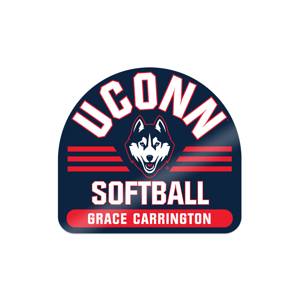 UConn - NCAA Softball : Grace Carrington - Sticker-0