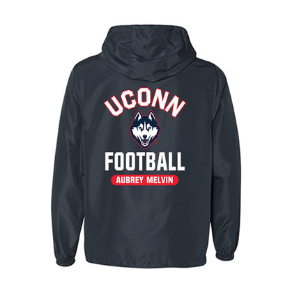 UConn - NCAA Football : Aubrey Melvin - Windbreaker-1