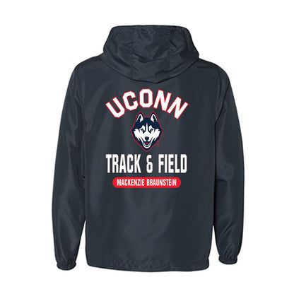 UConn - NCAA Women's Track & Field : Mackenzie Braunstein - Windbreaker-1