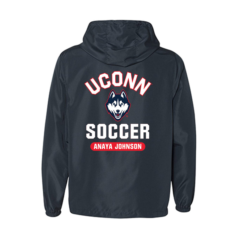 UConn - NCAA Women's Soccer : Anaya Johnson - Windbreaker