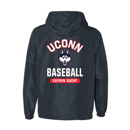 UConn - NCAA Baseball : Cayden Suchy - Windbreaker-1
