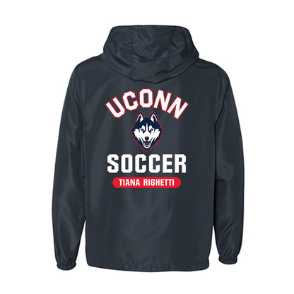 UConn - NCAA Women's Soccer : Tiana Righetti - Windbreaker-1