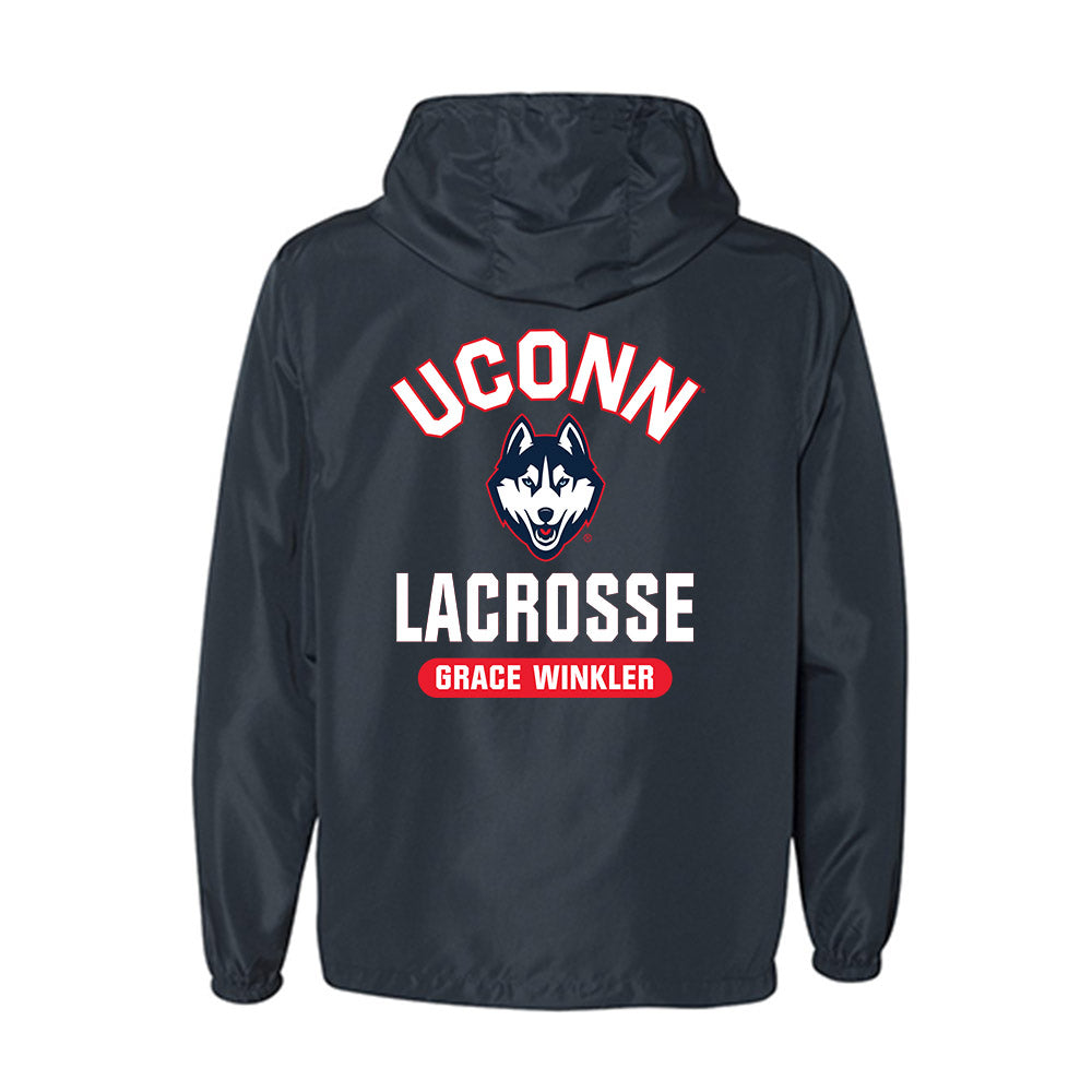 UConn - NCAA Women's Lacrosse : Grace Winkler - Windbreaker