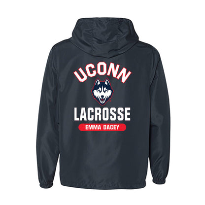 UConn - NCAA Women's Lacrosse : Emma Dacey - Windbreaker-1