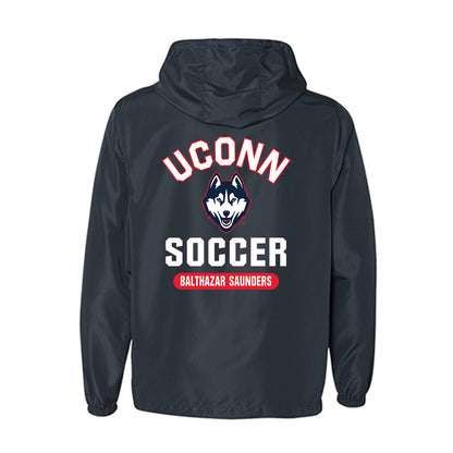 UConn - NCAA Men's Soccer : Balthazar Saunders - Windbreaker-1