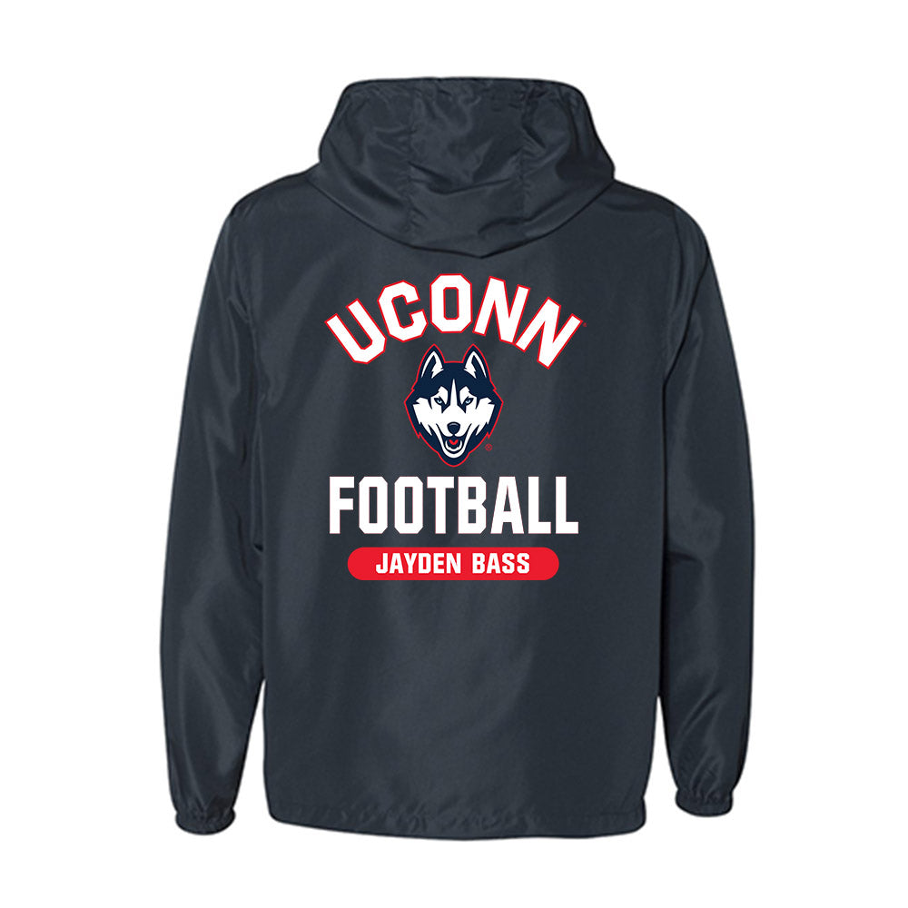 UConn - NCAA Football : Jayden Bass - Windbreaker