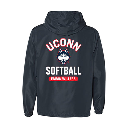 UConn - NCAA Softball : Emma Willers - Windbreaker-1