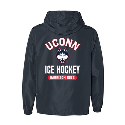 UConn - NCAA Men's Ice Hockey : Harrison Rees - Windbreaker