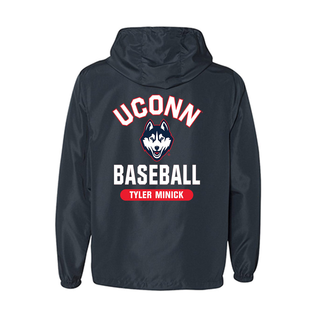 UConn - NCAA Baseball : Tyler Minick - Windbreaker-1