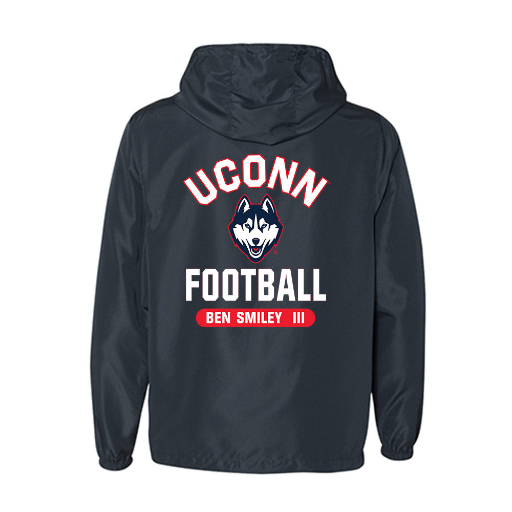 UConn - NCAA Football : Ben Smiley III - Windbreaker-1