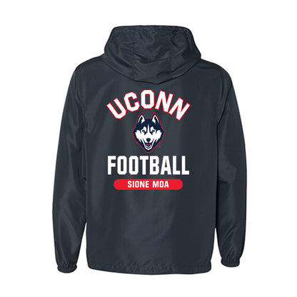 UConn - NCAA Football : Sione Moa - Windbreaker-1