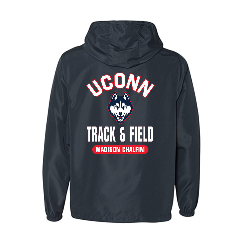 UConn - NCAA Women's Track & Field : Madison Chalfim - Windbreaker-1