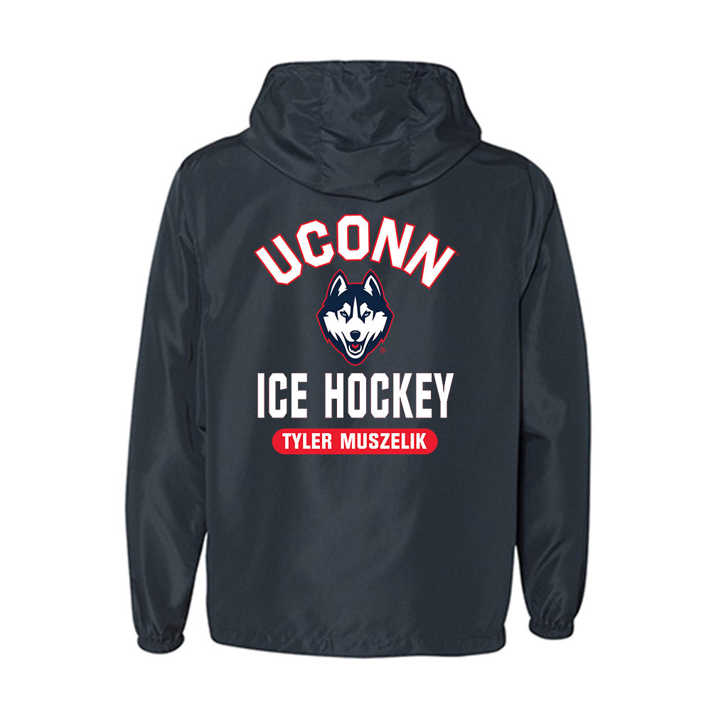 UConn - NCAA Men's Ice Hockey : Tyler Muszelik - Windbreaker