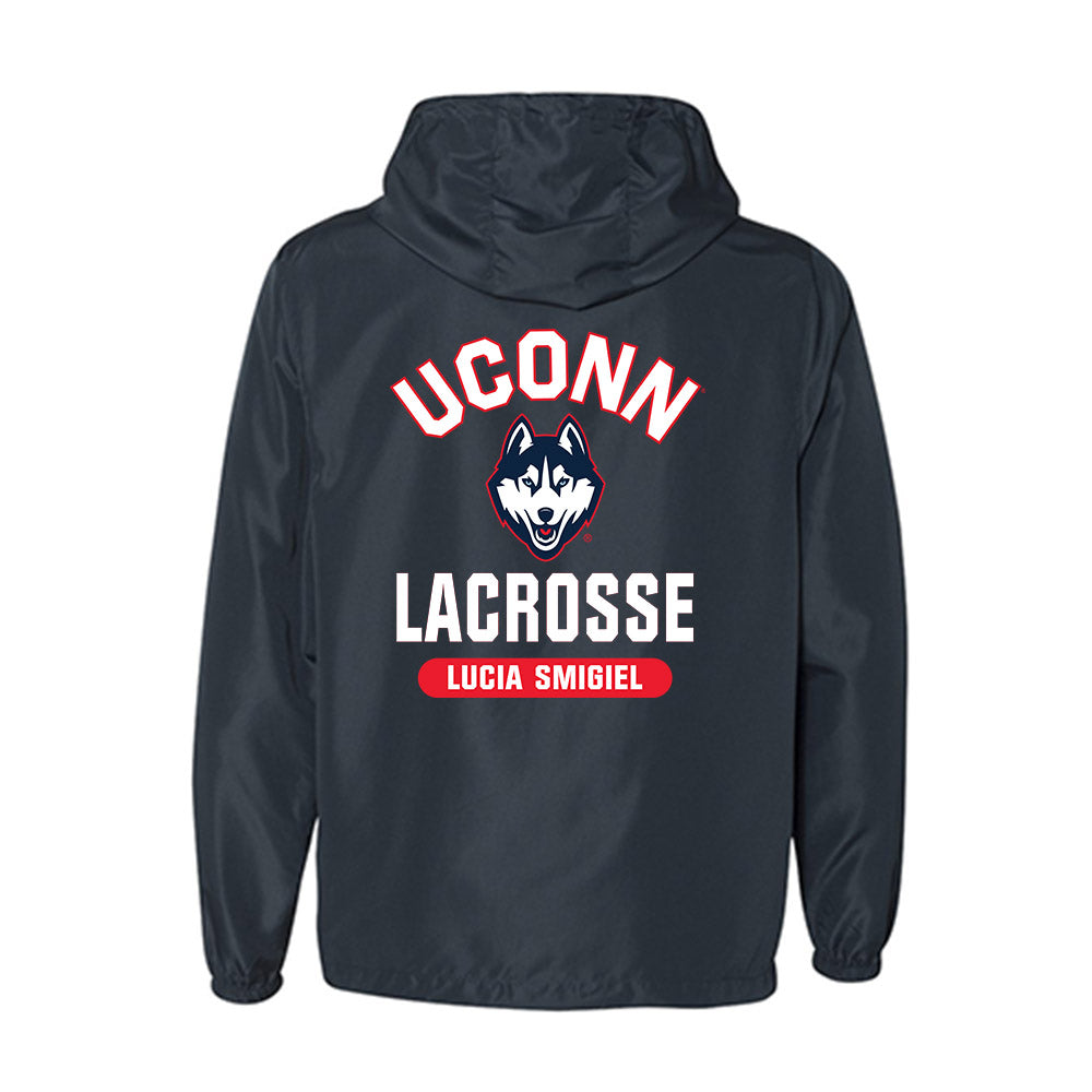 UConn - NCAA Women's Lacrosse : Lucia Smigiel - Windbreaker-1