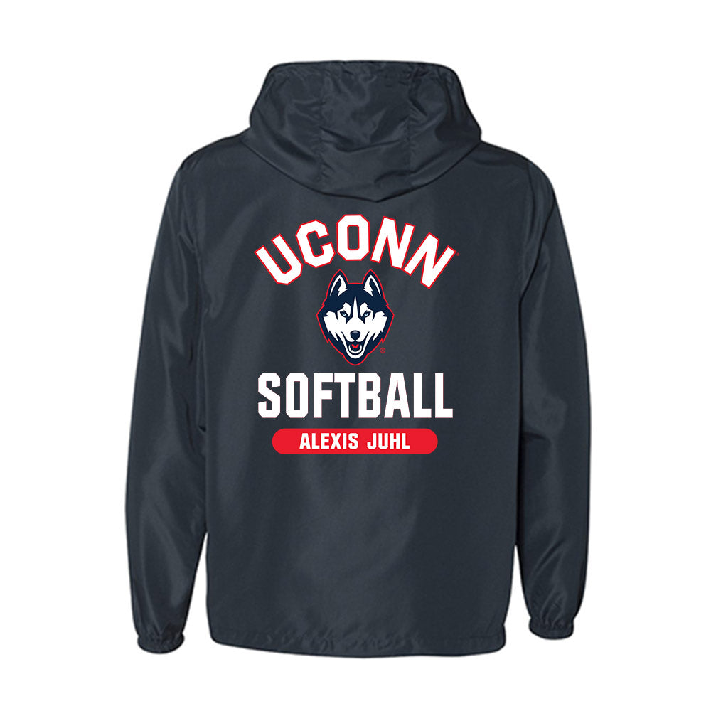UConn - NCAA Softball : Alexis Juhl - Windbreaker-1