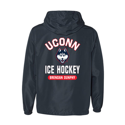 UConn - NCAA Men's Ice Hockey : Brendan Dunphy - Windbreaker-1