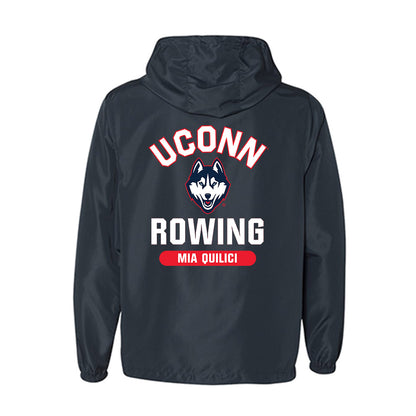 UConn - NCAA Women's Rowing : Mia Quilici - Windbreaker-1