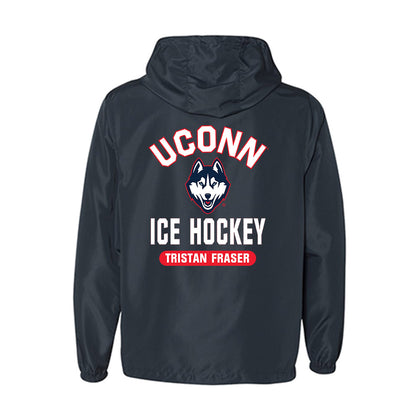 UConn - NCAA Men's Ice Hockey : Tristan Fraser - Windbreaker