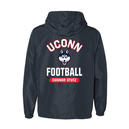 UConn - NCAA Football : Connor Stutz - Windbreaker