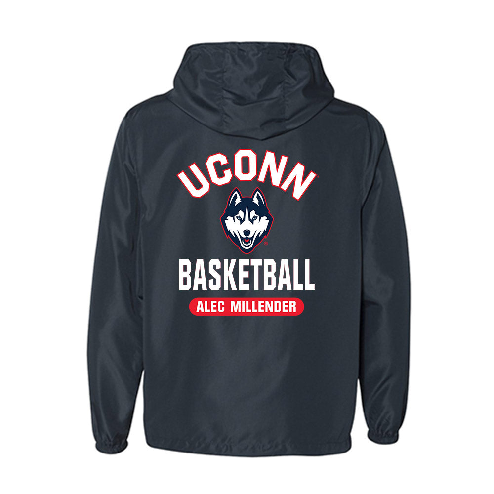 UConn - NCAA Men's Basketball : Alec Millender - Windbreaker-1