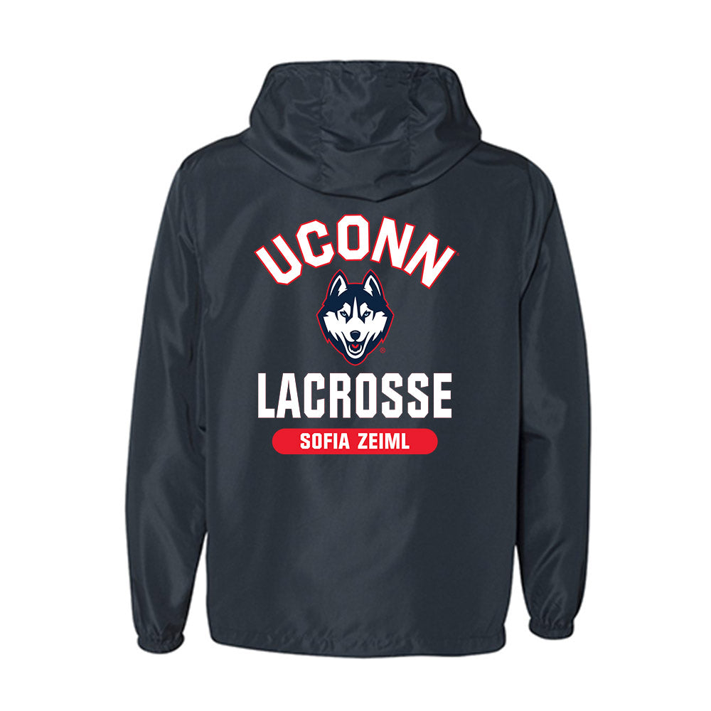 UConn - NCAA Women's Lacrosse : Sofia Zeiml - Windbreaker-1