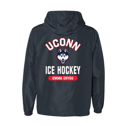 UConn - NCAA Women's Ice Hockey : Emma Eryou - Windbreaker