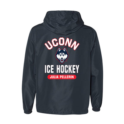 UConn - NCAA Women's Ice Hockey : Julia Pellerin - Windbreaker-1