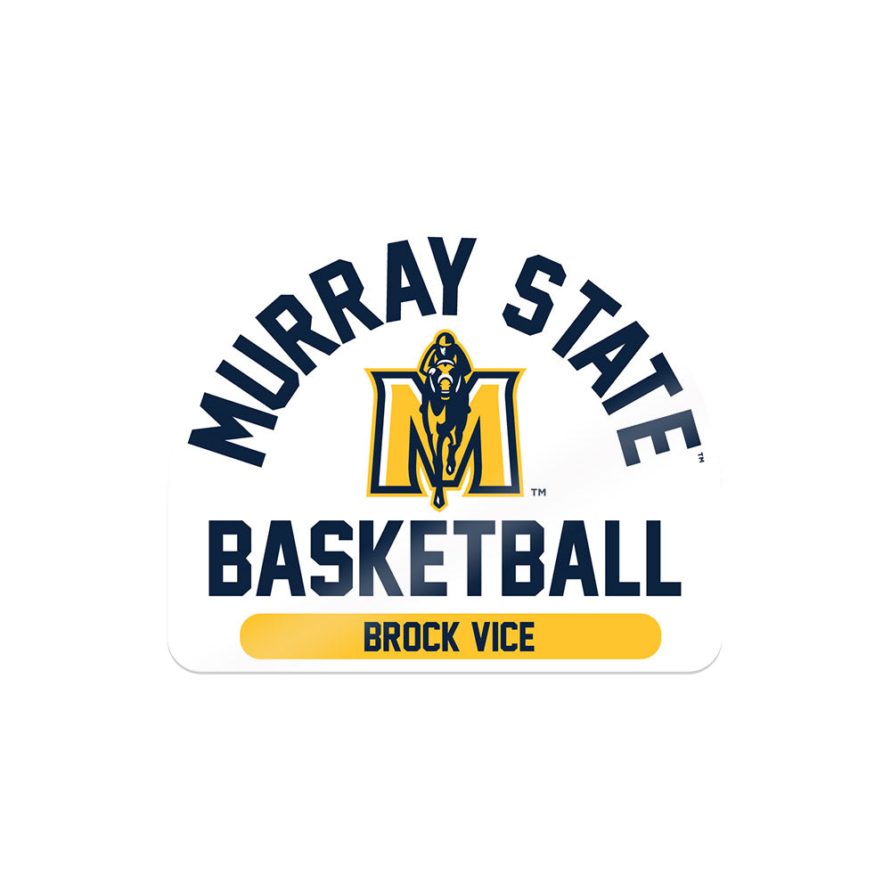 Murray State - NCAA Men's Basketball : brock vice - Sticker-0