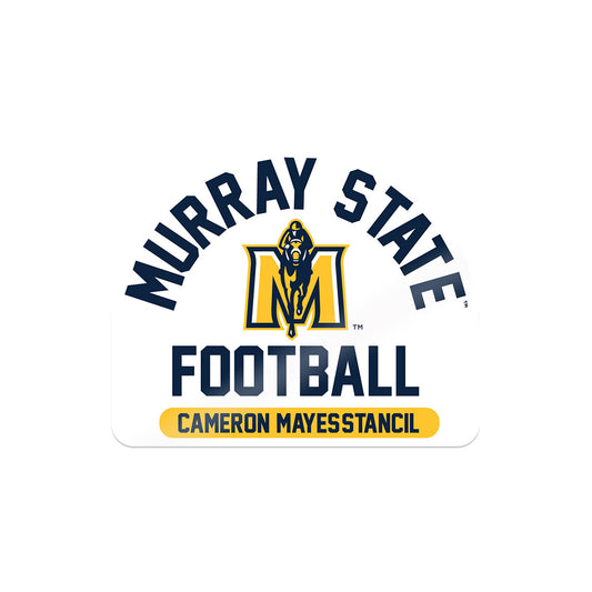 Murray State - NCAA Football : Cameron Mayes-Stancil - Sticker-0