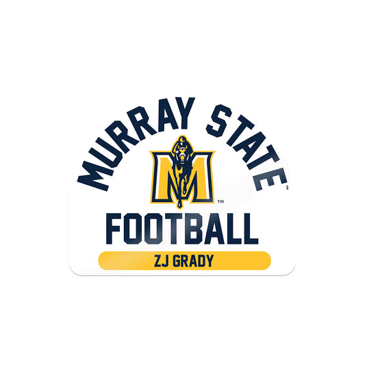 Murray State - NCAA Football : Zj Grady - Sticker-0