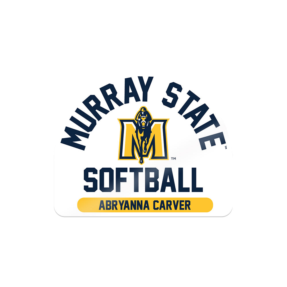 Murray State - NCAA Softball : Abryanna Carver - Sticker-0