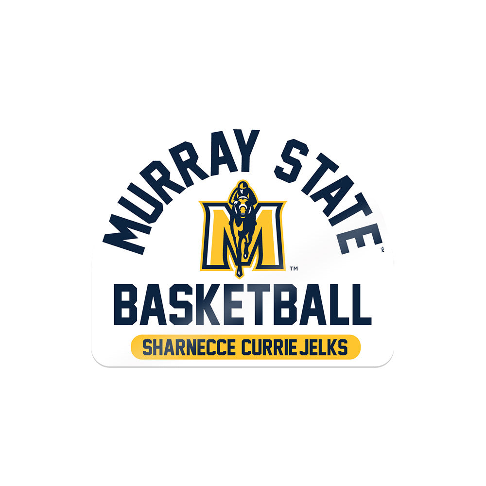 Murray State - NCAA Women's Basketball : Sharnecce Currie-Jelks - Sticker-0