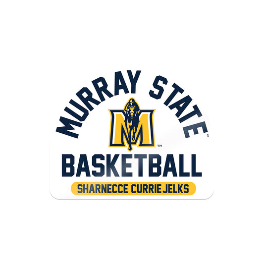 Murray State - NCAA Women's Basketball : Sharnecce Currie-Jelks - Sticker-0