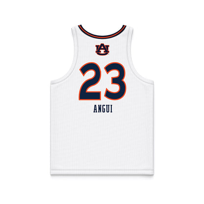 Auburn - NCAA Women's Basketball : Arek Angui - White Basketball Jersey-1