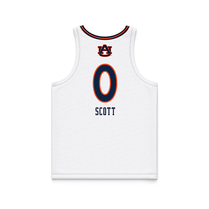 Auburn - NCAA Women's Basketball : Taliah Scott - White Basketball Jersey