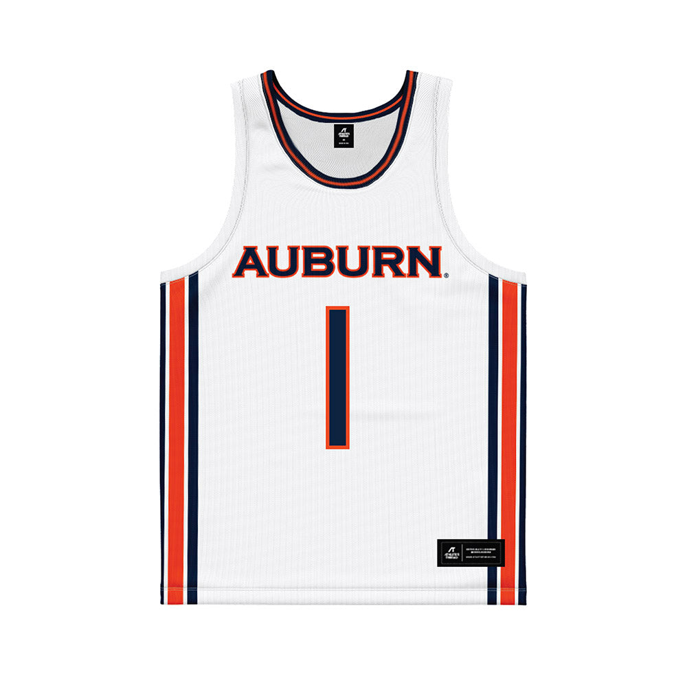 Auburn - NCAA Women's Basketball : Mya Petticord - White Basketball Jersey-0