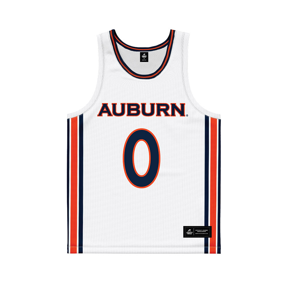 Auburn - NCAA Women's Basketball : Angena Belloso - White Basketball Jersey-0