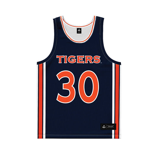 Auburn - NCAA Women's Basketball : Clara Koulibaly - Blue Basketball Jersey-0