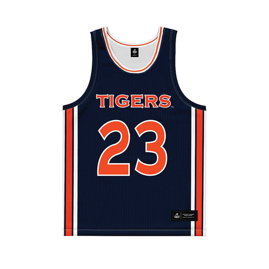 Auburn - NCAA Women's Basketball : Arek Angui - Blue Basketball Jersey-0