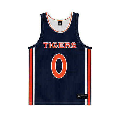 Auburn - NCAA Women's Basketball : Angena Belloso - Blue Basketball Jersey-0