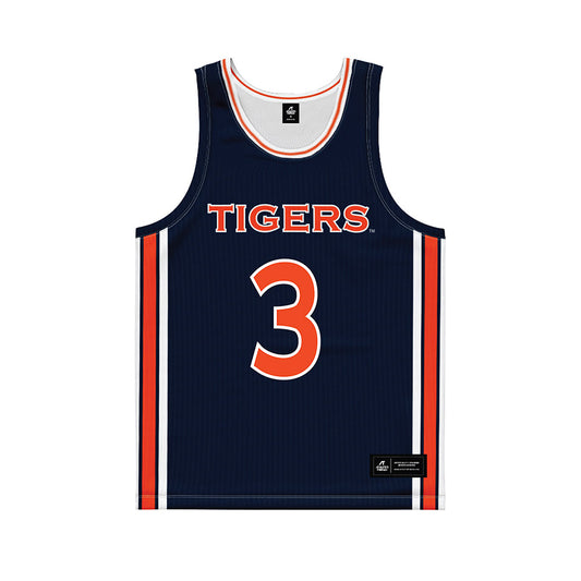 Auburn - NCAA Women's Basketball : Harissoum Coulibaly - Blue Basketball Jersey-0