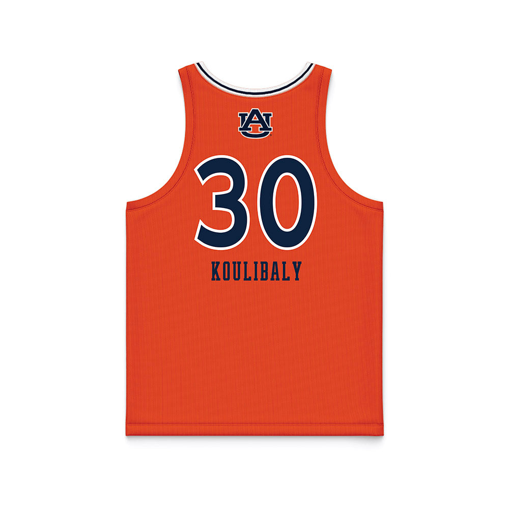 Auburn - NCAA Women's Basketball : Clara Koulibaly - Orange Basketball Jersey-1