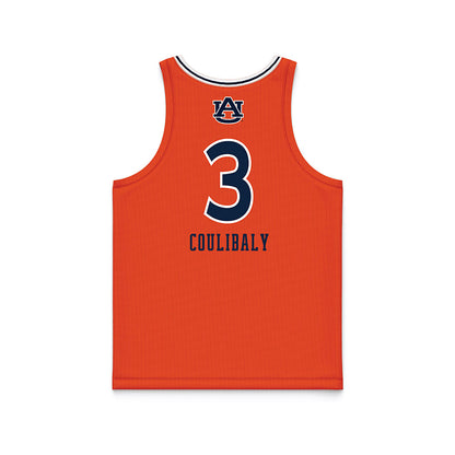 Auburn - NCAA Women's Basketball : Harissoum Coulibaly - Orange Basketball Jersey-1