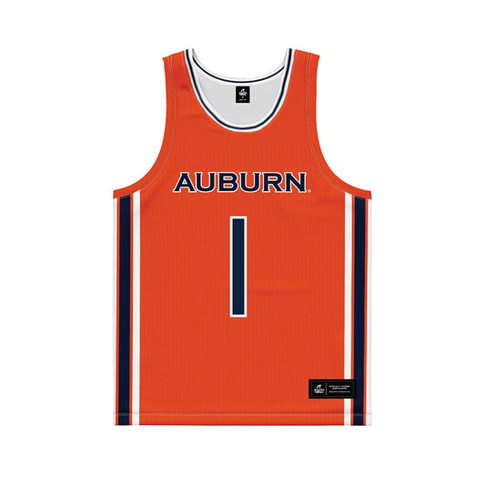 Auburn - NCAA Women's Basketball : Mya Petticord - Orange Basketball Jersey-0