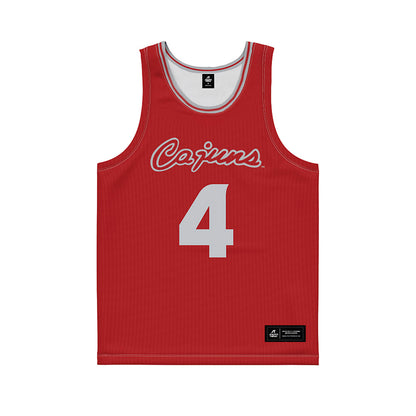 Louisiana - NCAA Women's Basketball : Jazmyne Jackson - Retro Basketball Jersey-0