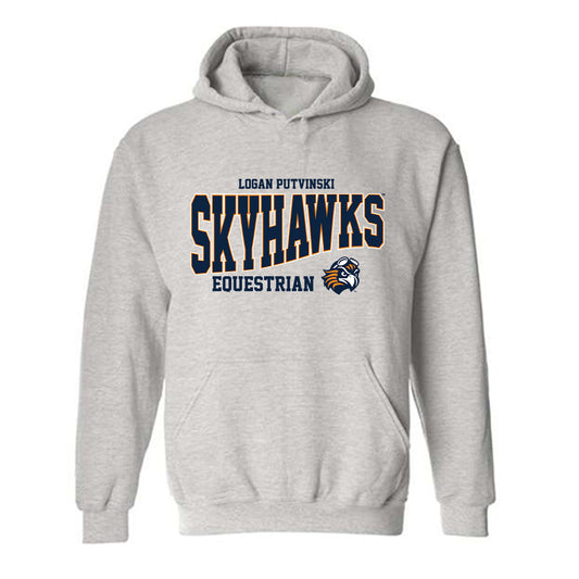 UT Martin - NCAA Equestrian : Logan Putvinski - Classic Fashion Shersey Hooded Sweatshirt-0